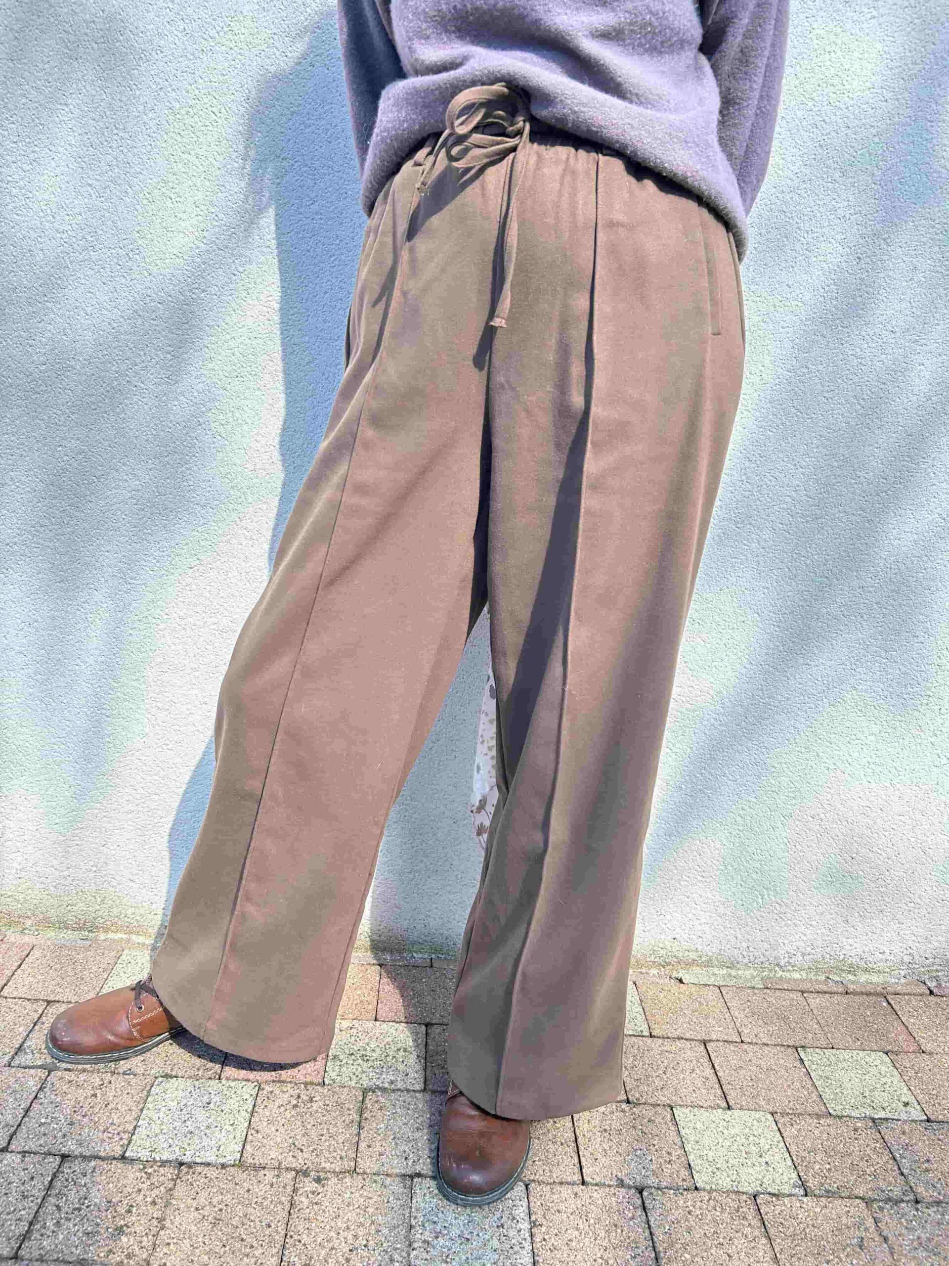 Pantalon Elsa marron