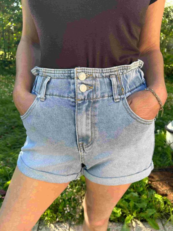 Short plisse
