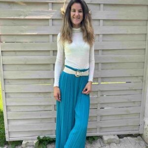 Pantalon plissé Alma