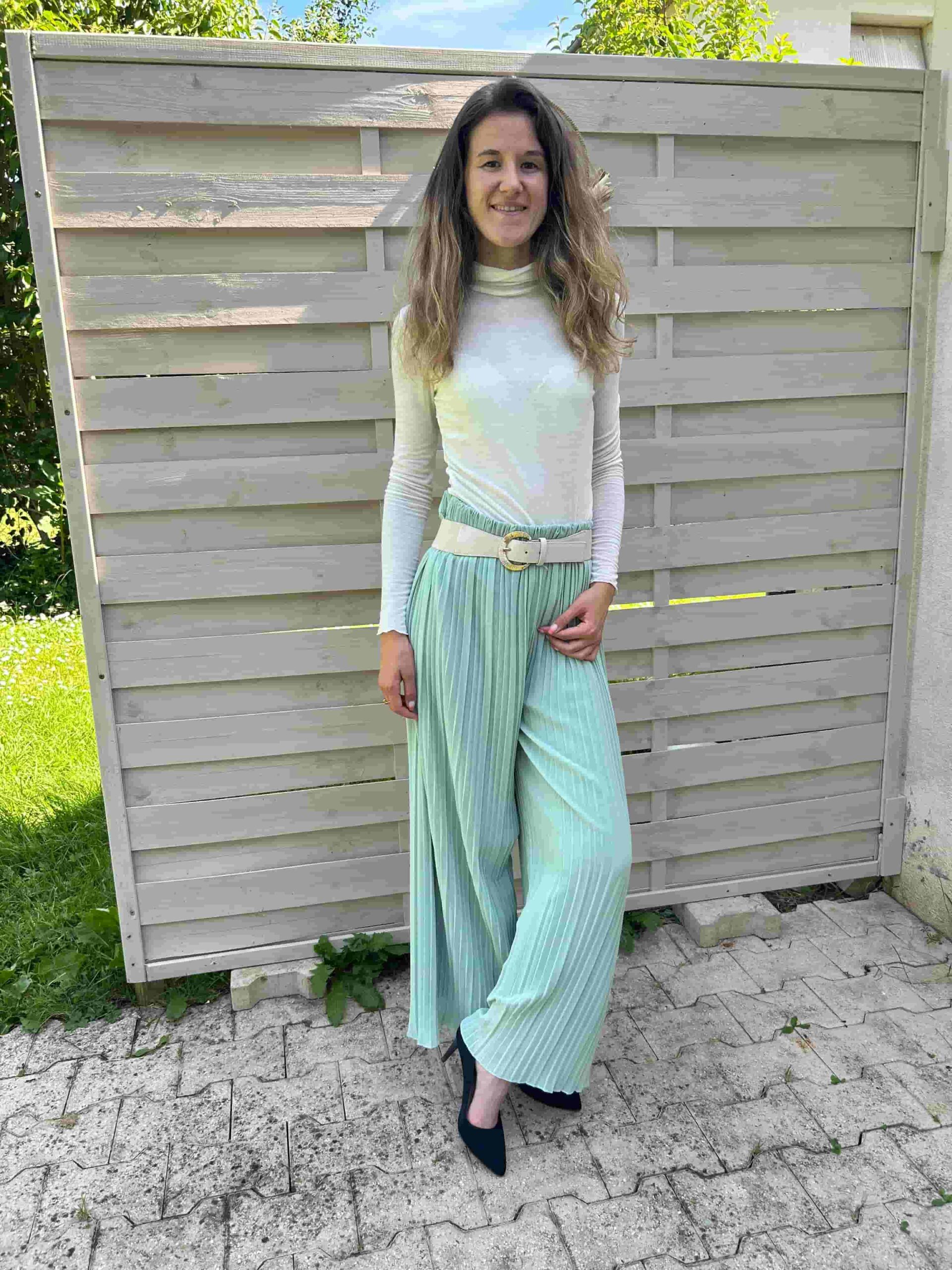 Pantalon plissé Alma